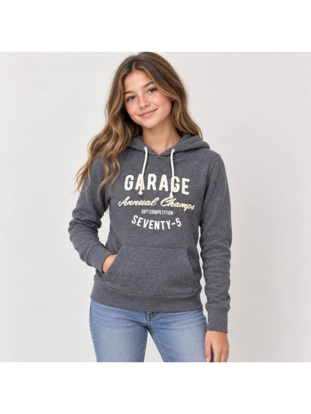 Garage Hoodie – Women’s XS – Grey Pullover